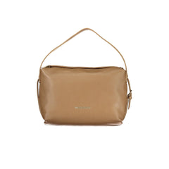 Valentino Bags Borsa a Spalla Donna Marrone Zip Logo