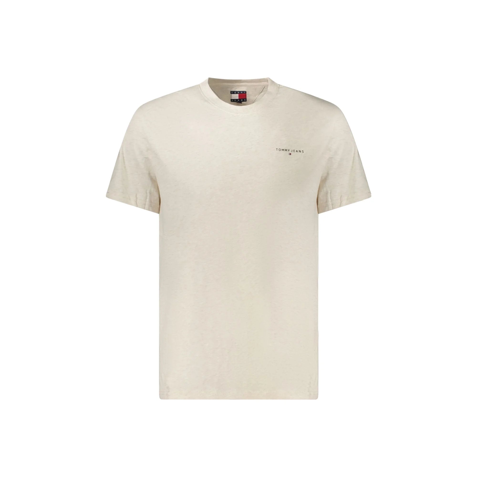 TOMMY HILFIGER T-SHIRT MANICHE CORTE UOMO BEIGE
