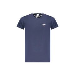 Accademia Militare T-Shirt Manches Courtes Homme Bleu Imprimé