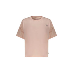Guess Jeans T-Shirt Maniche Corte Donna Rosa Logo