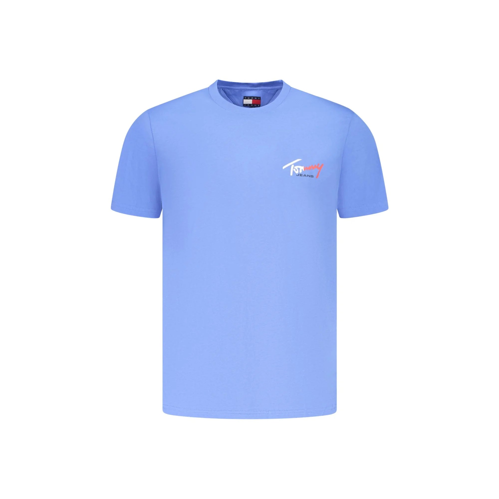 TOMMY HILFIGER T-SHIRT MANICHE CORTE UOMO AZZURRO