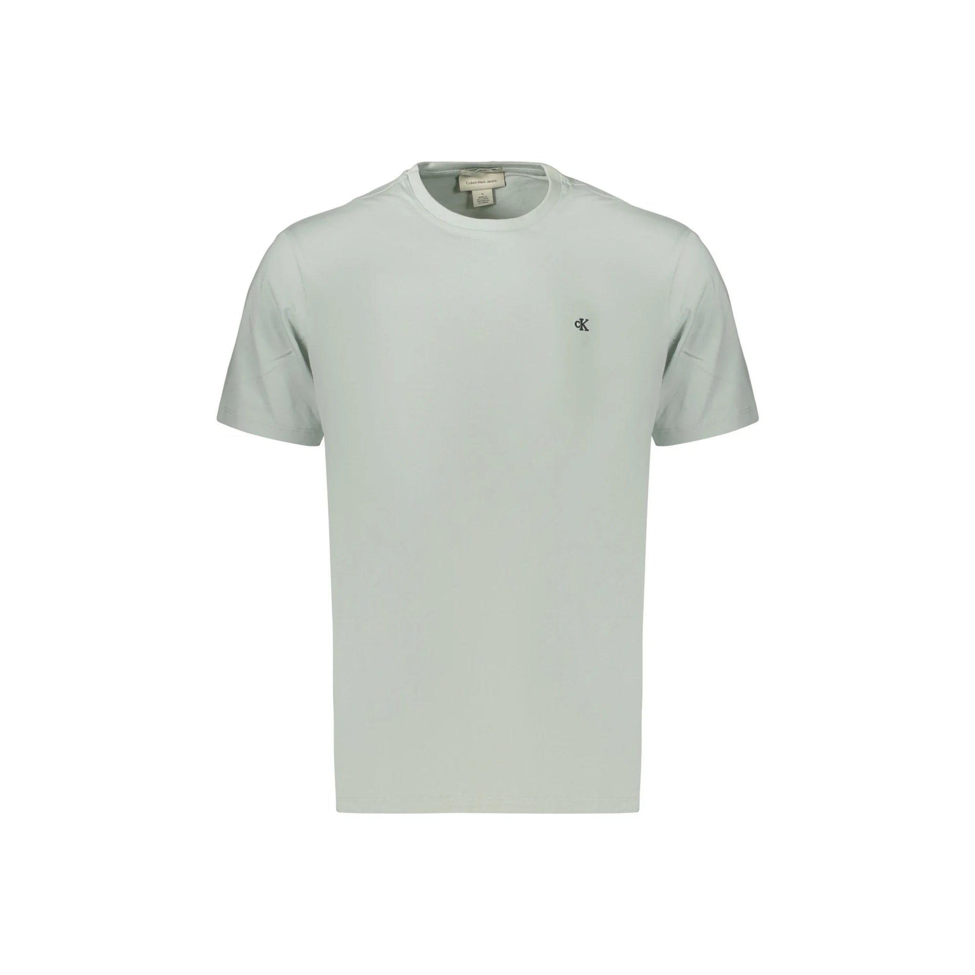 CALVIN KLEIN T-SHIRT MANICHE CORTE UOMO VERDE