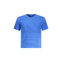 North Sails T-Shirt Maniche Corte Uomo Blu Stampa Logo