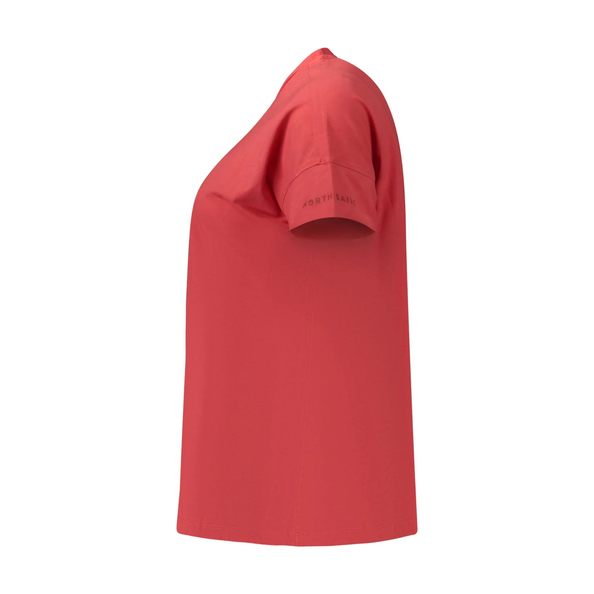 NORTH SAILS T-SHIRT MANICHE CORTE DONNA ROSSO
