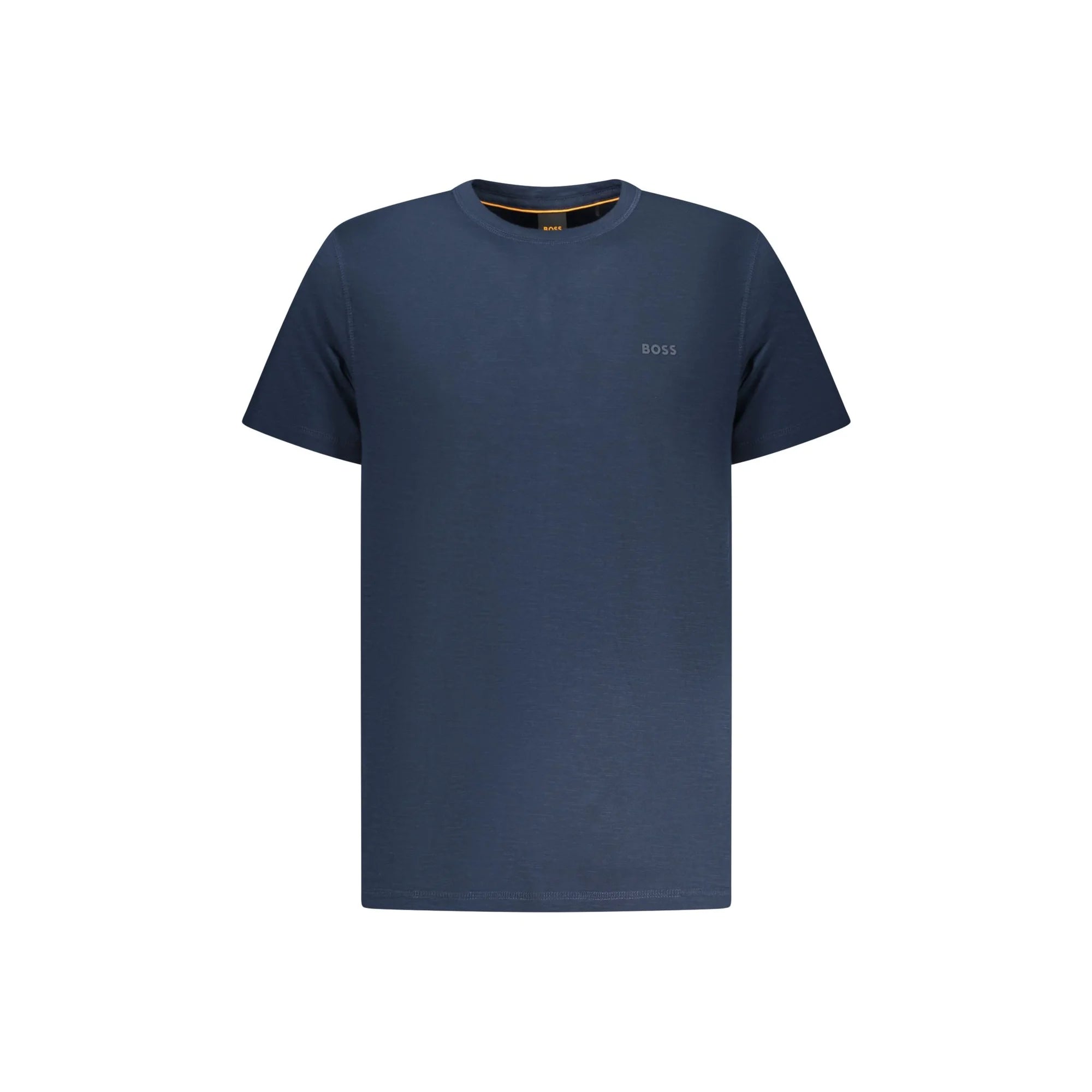 Boss T-Shirt Maniche Corte Uomo Blu Stampa Logo - foto prodotto