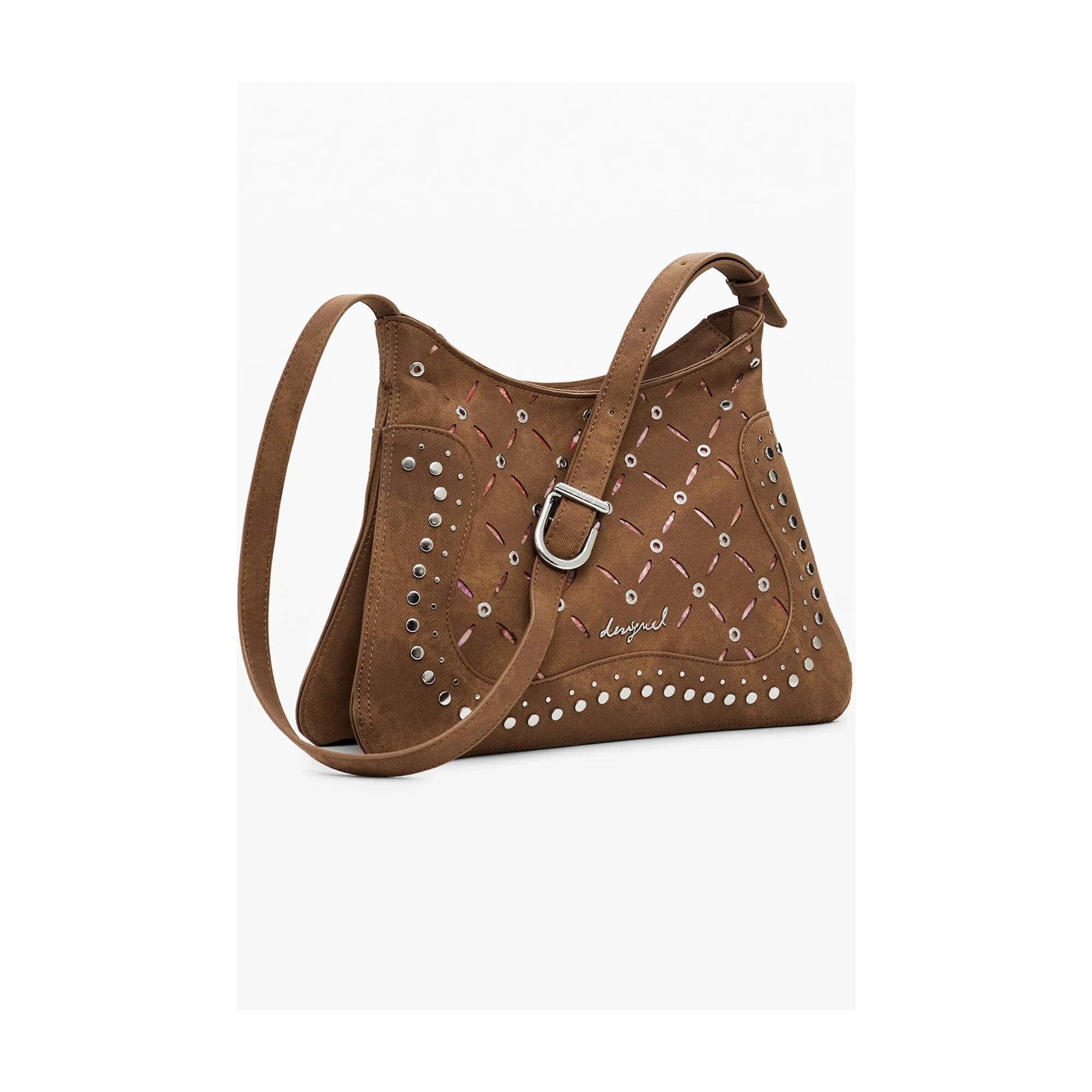 DESIGUAL Borsa Donna a Tracolla Yankee Manaos con Borchie Borse - vista 2
