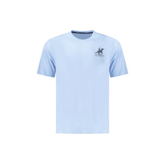 U.S. Grand Polo T-Shirt Maniche Corte Uomo Azzurra Stampa