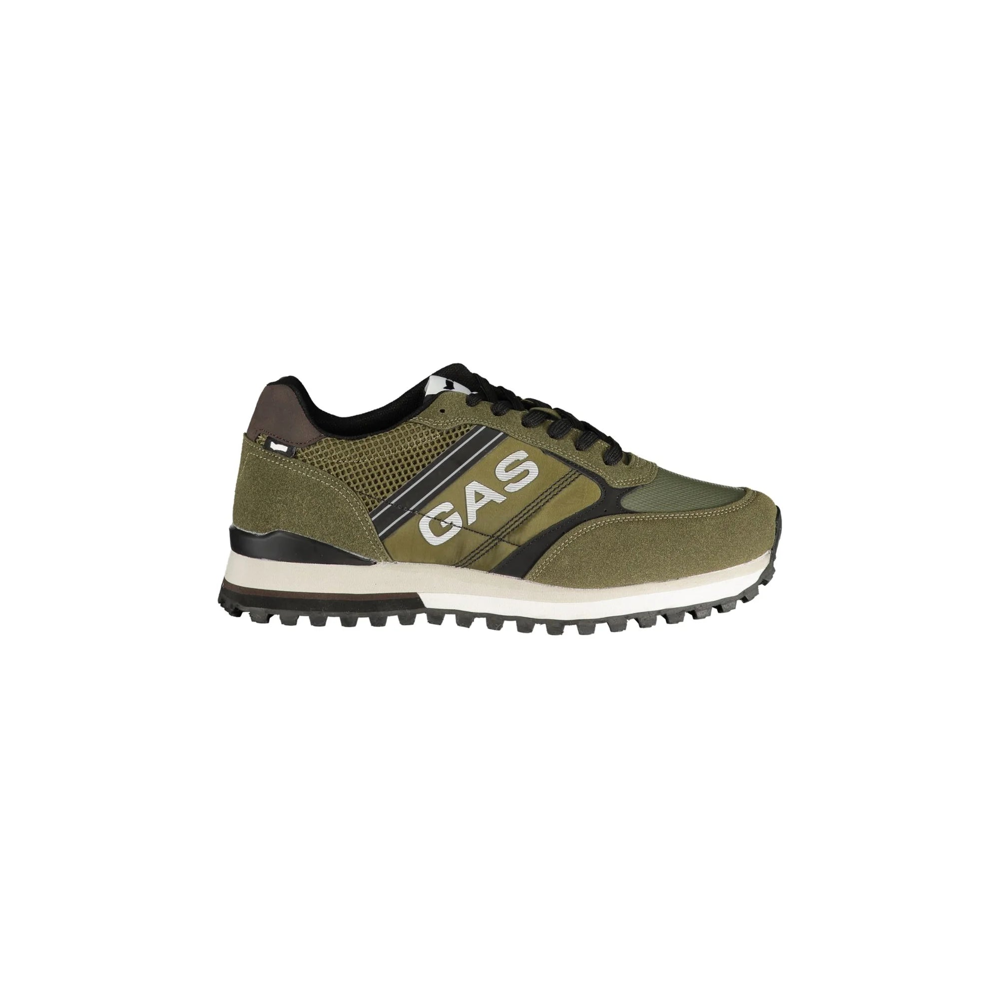 Gas Sneakers Uomo Verdi Stampa Logo Verde - foto prodotto