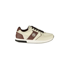 Navigare Sneakers Uomo Bianche Dettagli a Contrasto