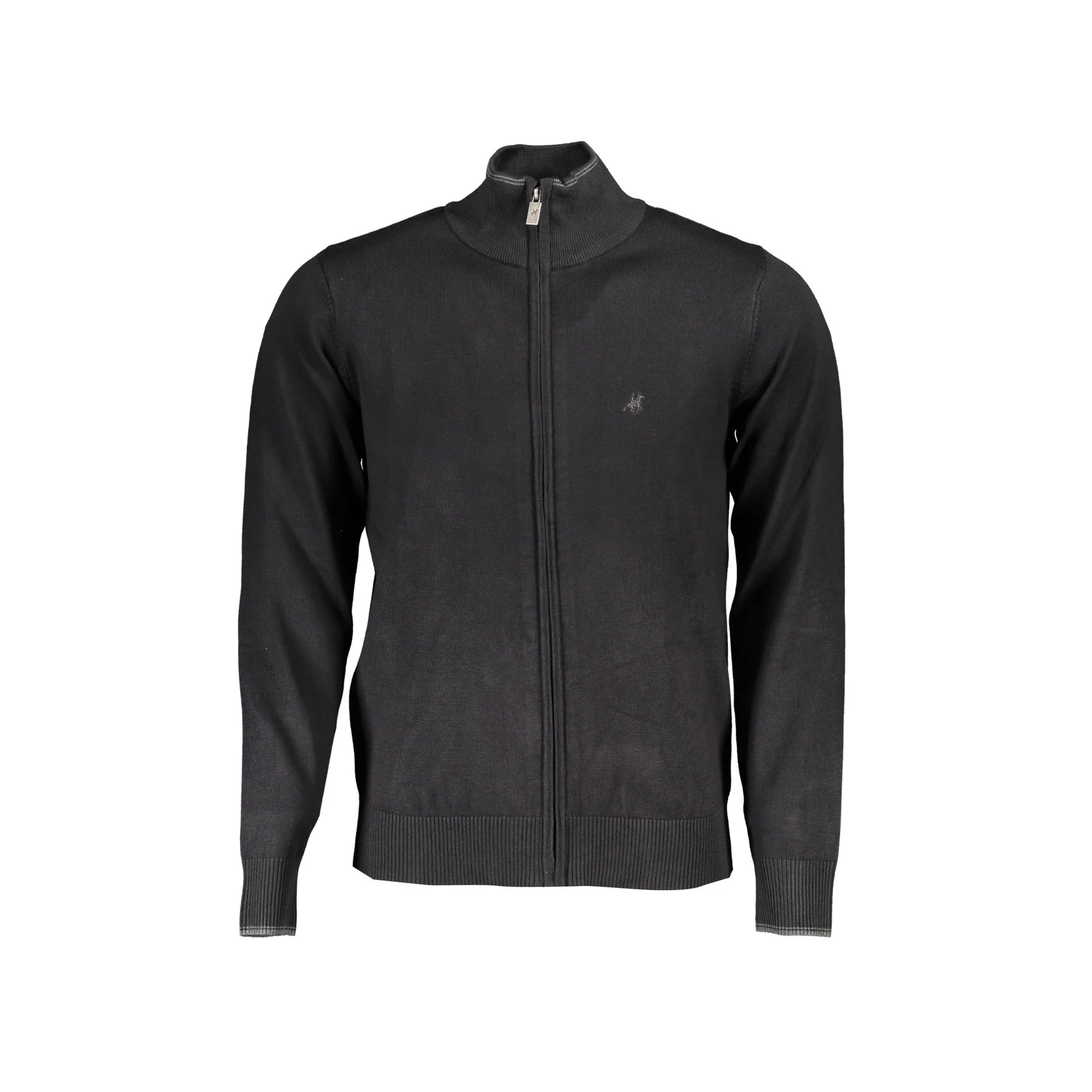 U.S. GRAND POLO CARDIGAN UOMO NERO