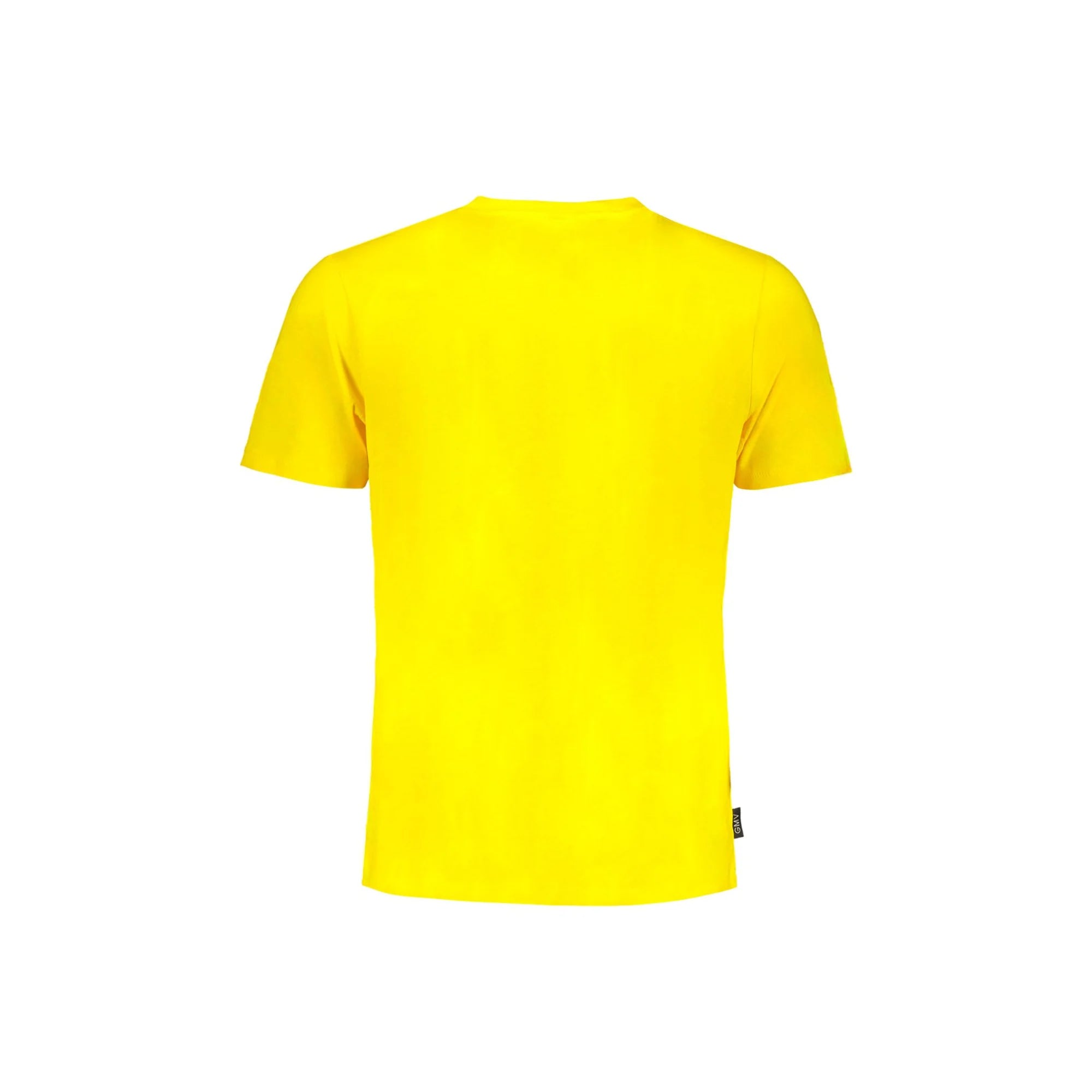 GIAN MARCO VENTURI T-SHIRT MANICHE CORTE UOMO GIALLO