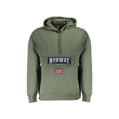 Norway 1963 Felpa Maniche Lunghe Uomo Verde Logo