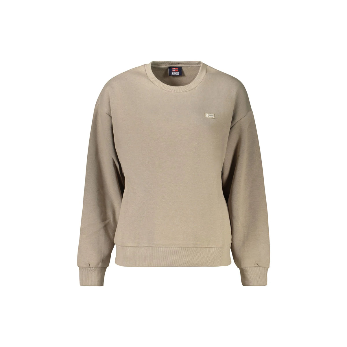 NORWAY 1963 FELPA SENZA ZIP DONNA BEIGE