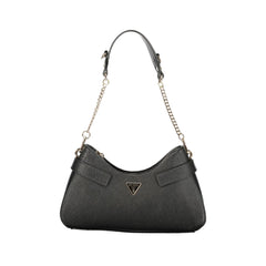 Guess Jeans Borsa a Spalla Donna Nera Logo