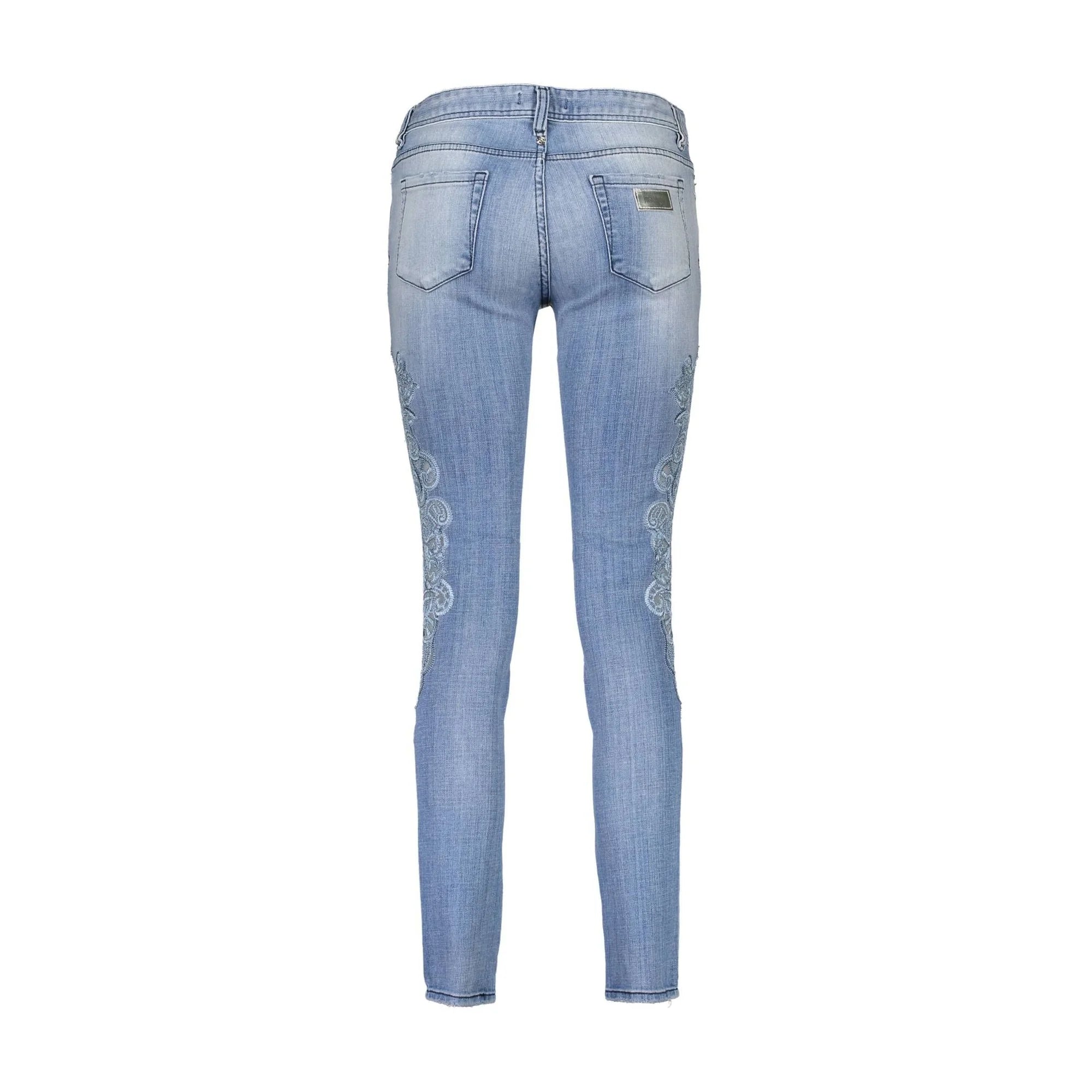 JUST CAVALLI JEANS DENIM DONNA AZZURRO