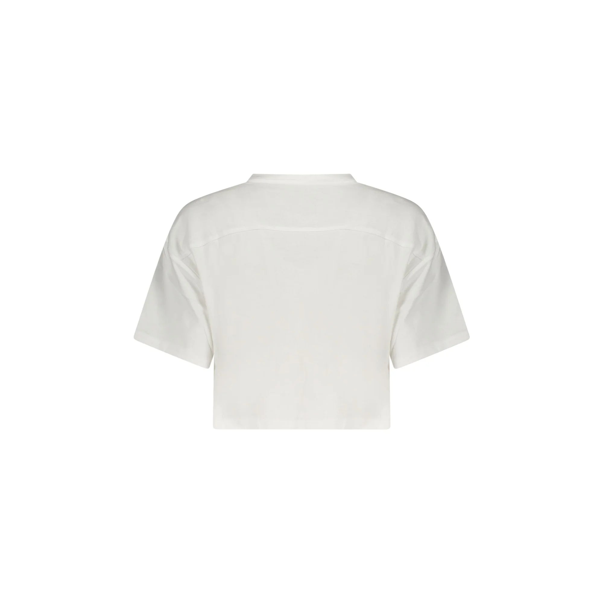 CONVERSE T-SHIRT MANICHE CORTE DONNA BIANCO