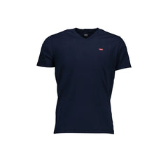 Levi'S T-Shirt Maniche Corte Uomo Blu Logo