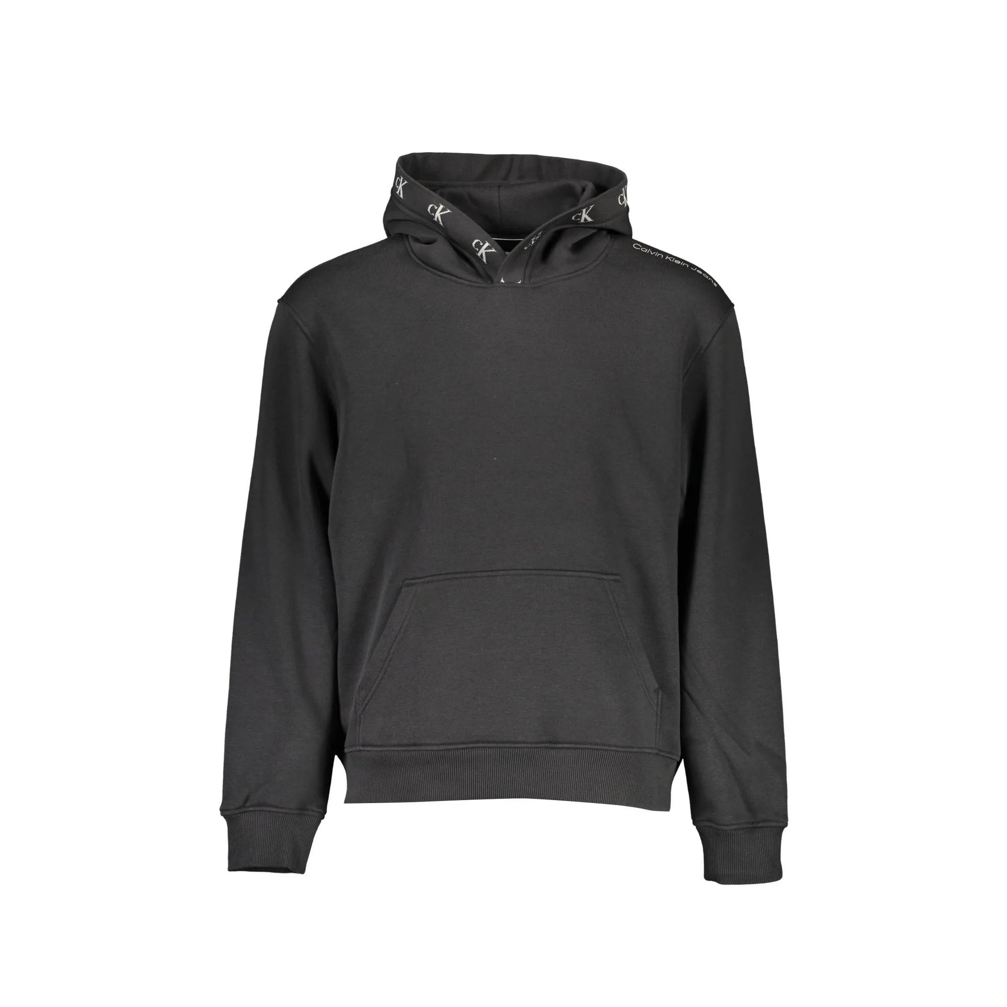 Calvin Klein Felpa Maniche Lunghe Uomo Nera Logo Felpe Nero - foto prodotto