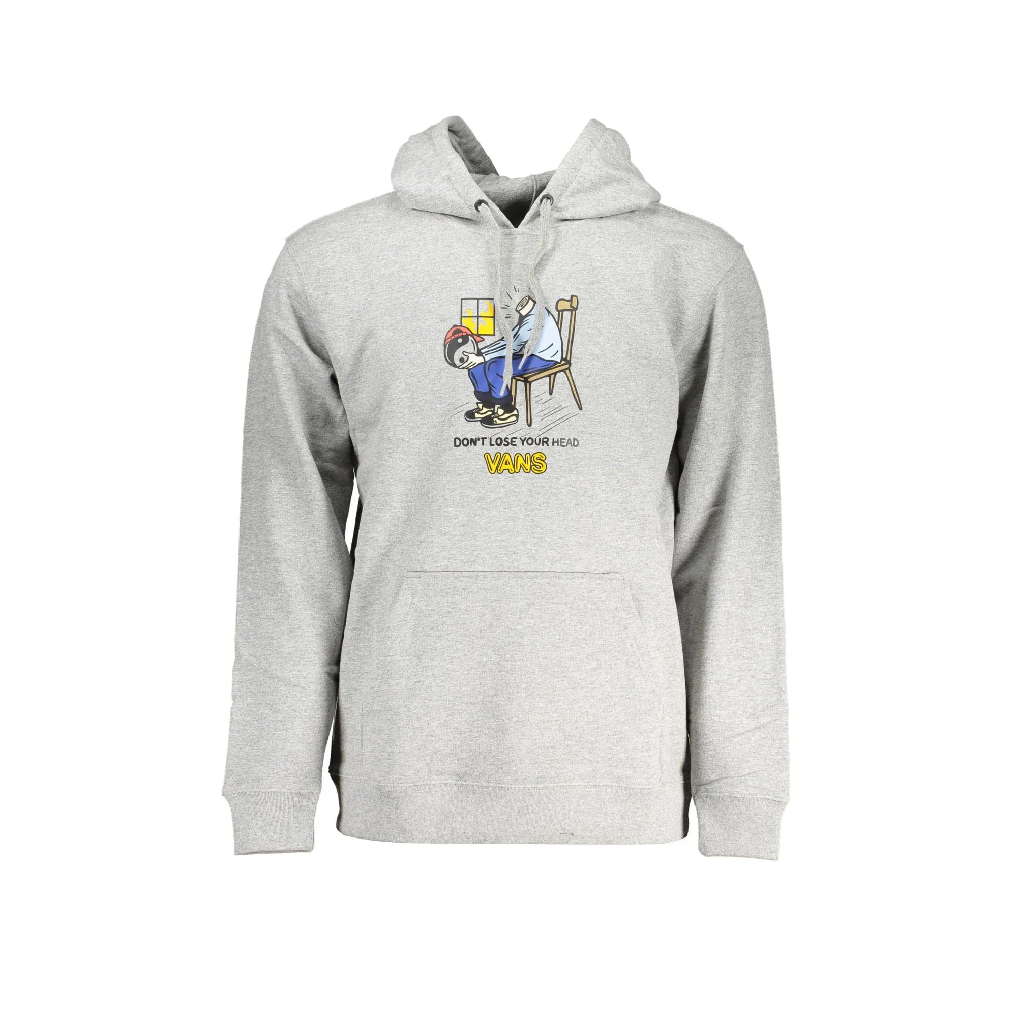 VANS FELPA SENZA ZIP UOMO GRIGIO
