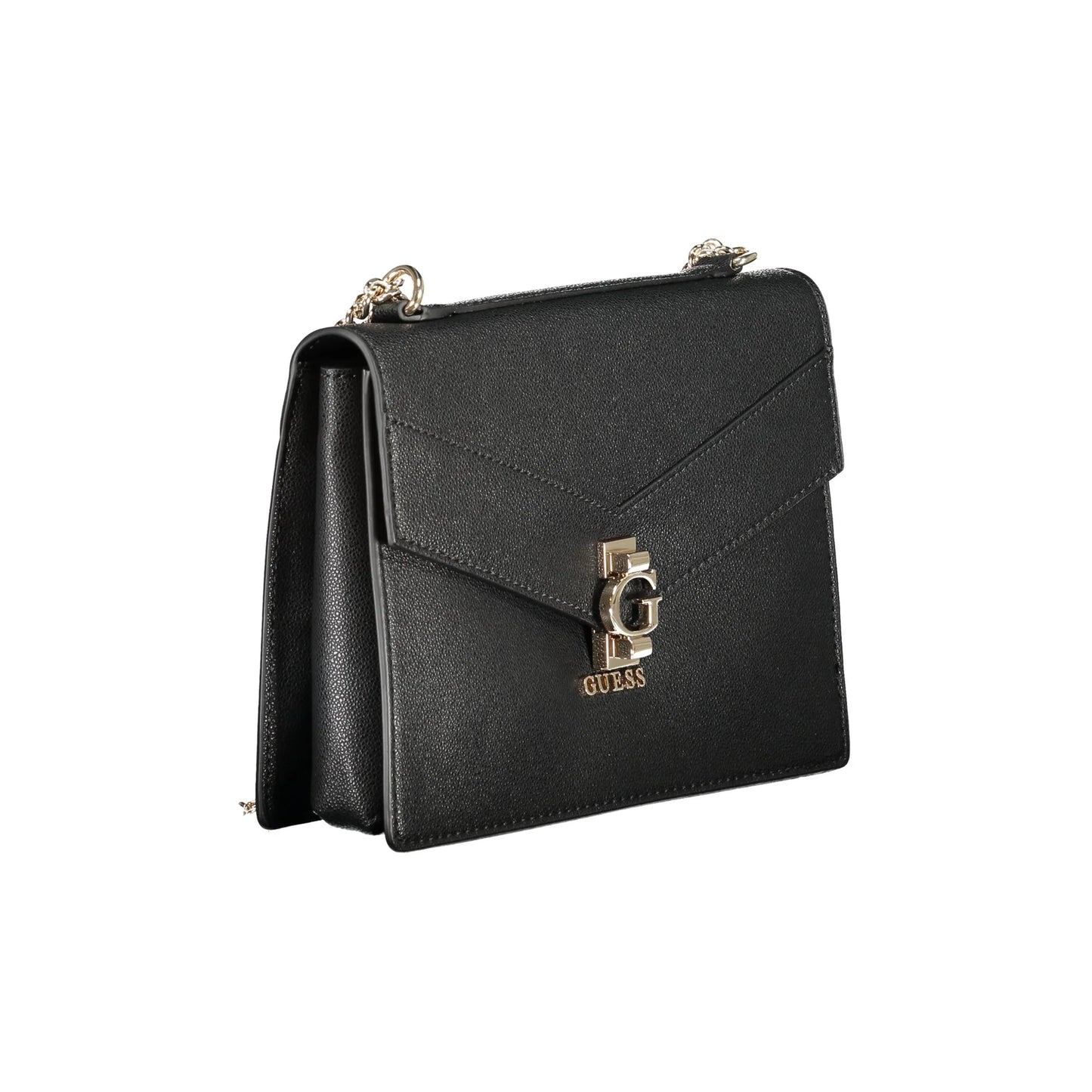GUESS JEANS Borsa Donna a Spalla Nera Jorah con Catena e Scomparti Borse nero - vista 2