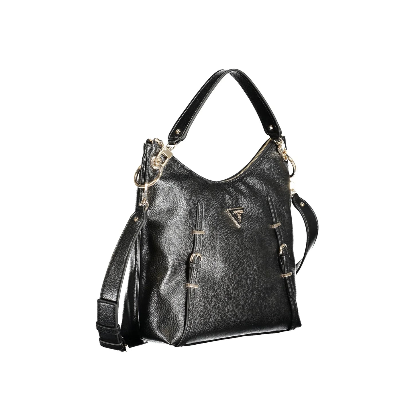 GUESS JEANS Borsa Donna a Spalla Levia Nera con Tracolla Removibile Borse nero - vista 3