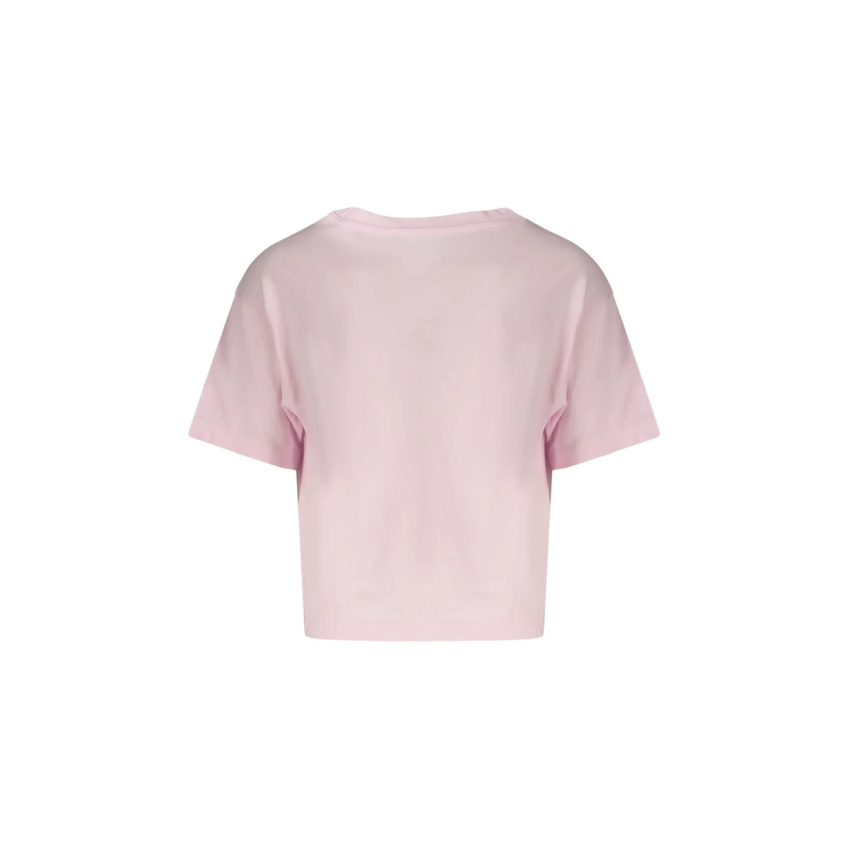 CONVERSE T-SHIRT MANICHE CORTE BAMBINA ROSA