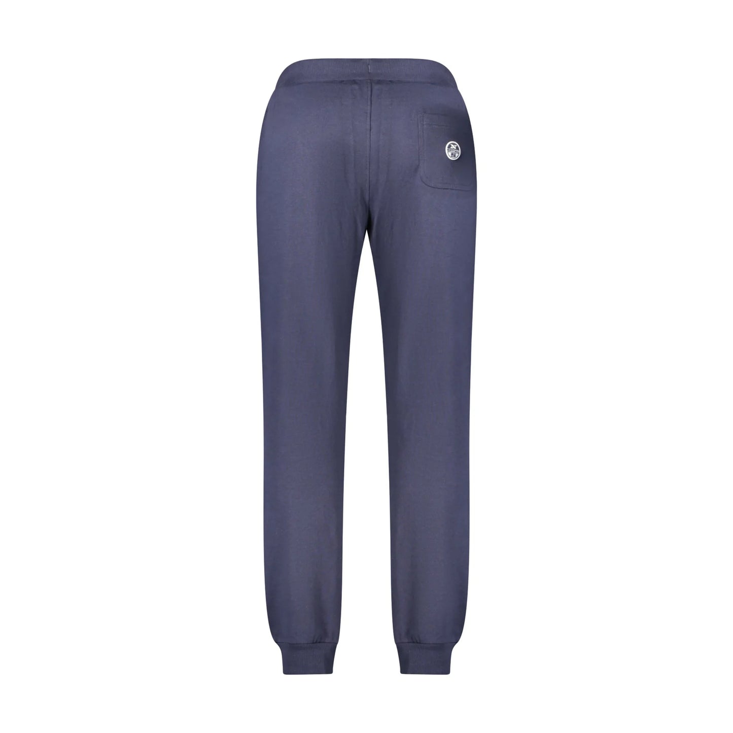 North Sails Pantaloni Uomo Blu Garzato Applicazione Logo Pantaloni tuta - vista 2