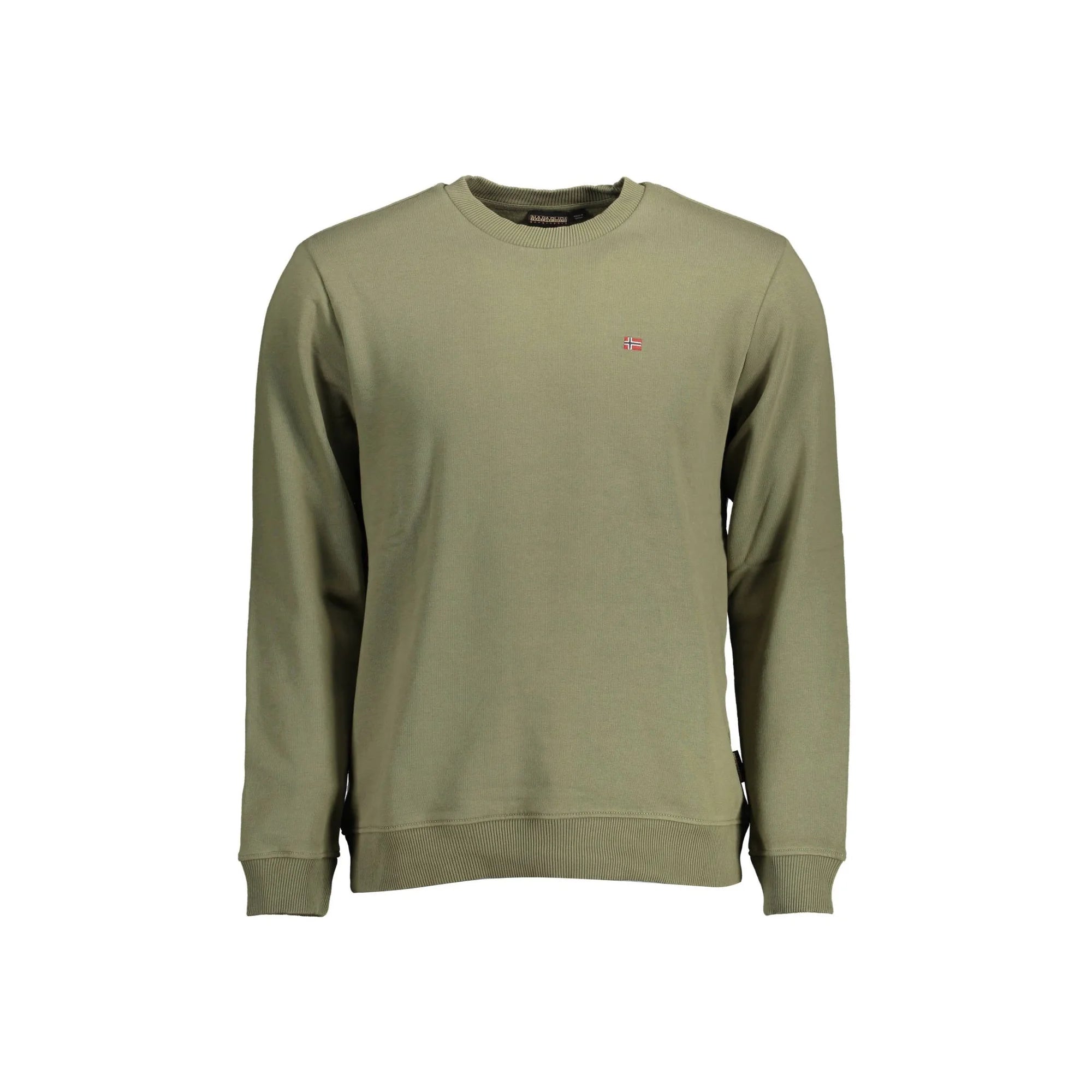 NAPAPIJRI FELPA SENZA ZIP UOMO VERDE