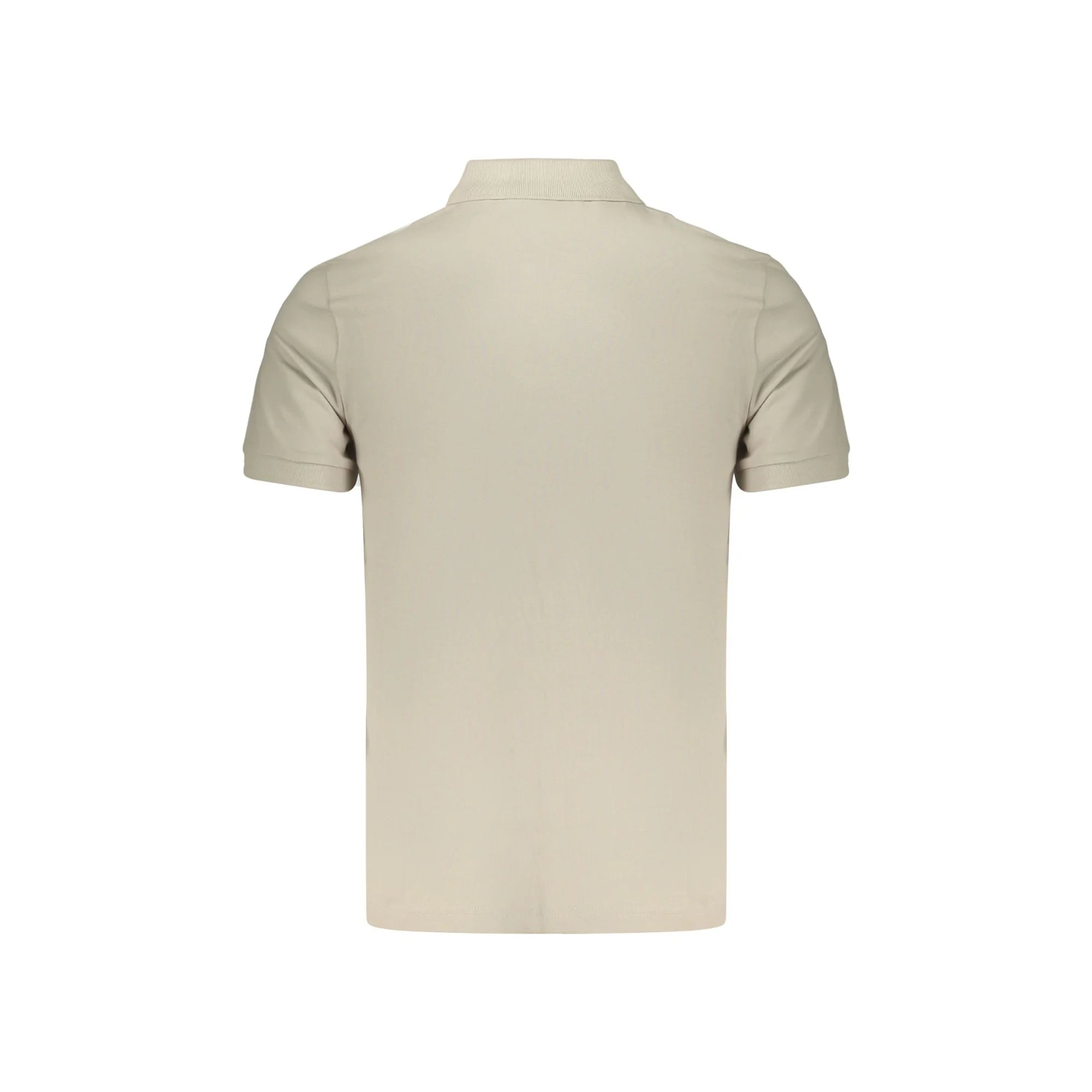 BOSS POLO MANICHE CORTE UOMO BEIGE