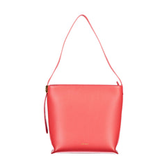 Coccinelle Kabelka Ramenní Popruh Pravá Kůže Žena Červená Logo