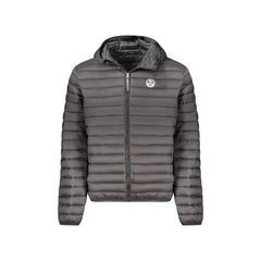 North Sails Veste Homme Noir à Capuche avec Logo