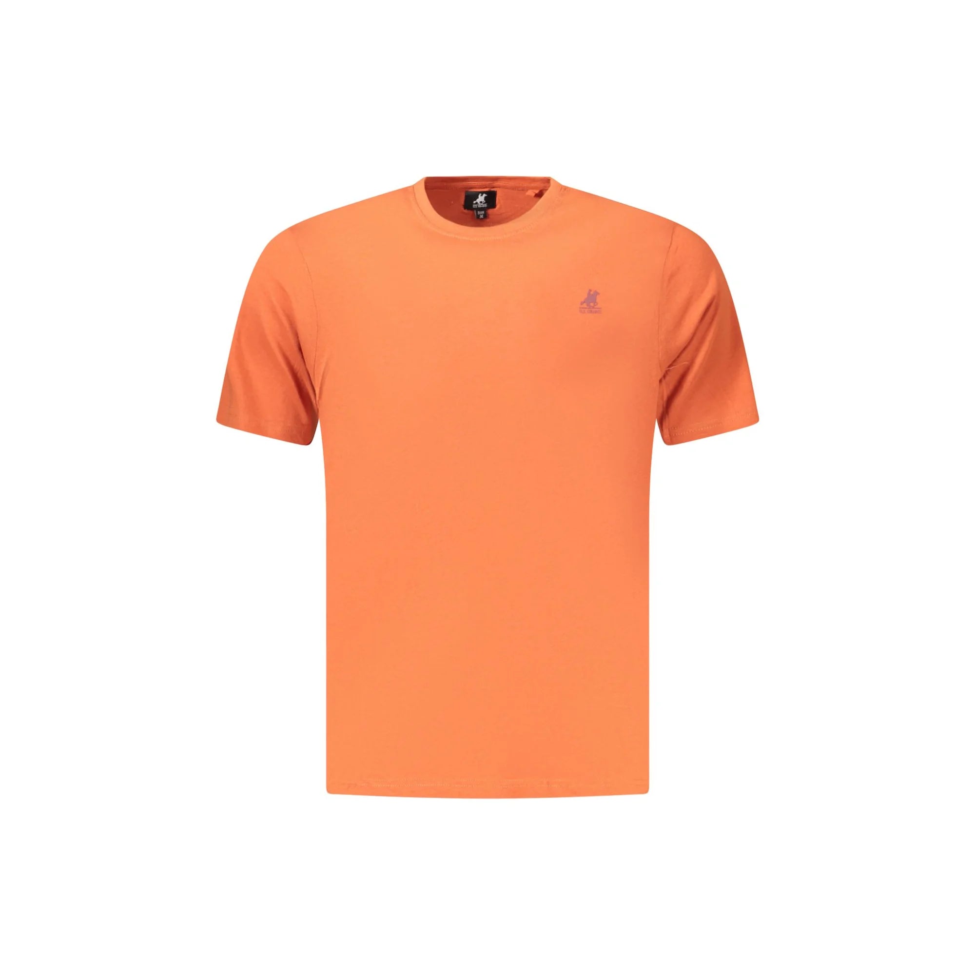 U.S. GRAND T-SHIRT MANICHE CORTE UOMO ARANCIO