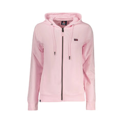 Norway 1963 Felpa Maniche Lunghe Donna Rosa Zip