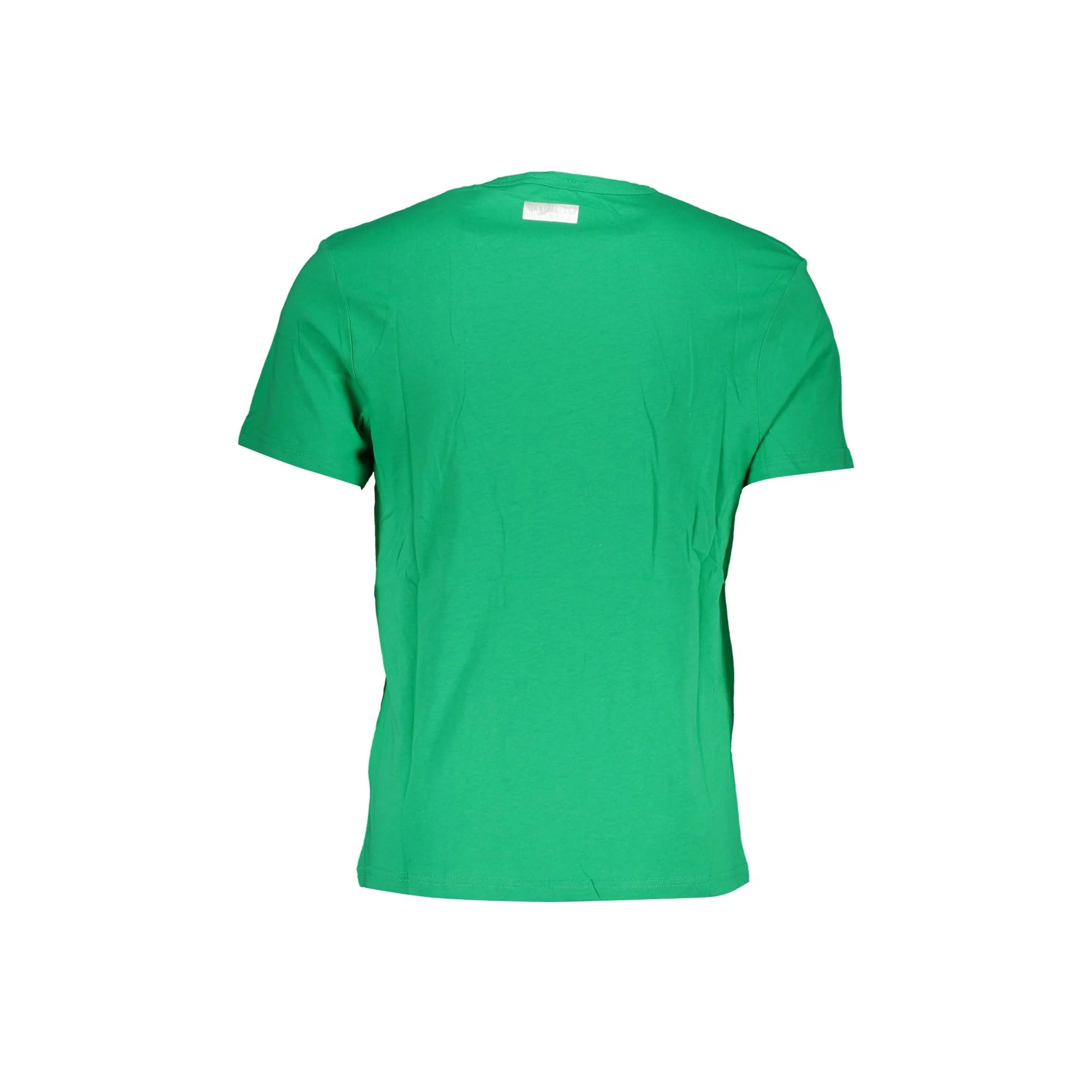 BIKKEMBERGS T-SHIRT MANICHE CORTE UOMO VERDE