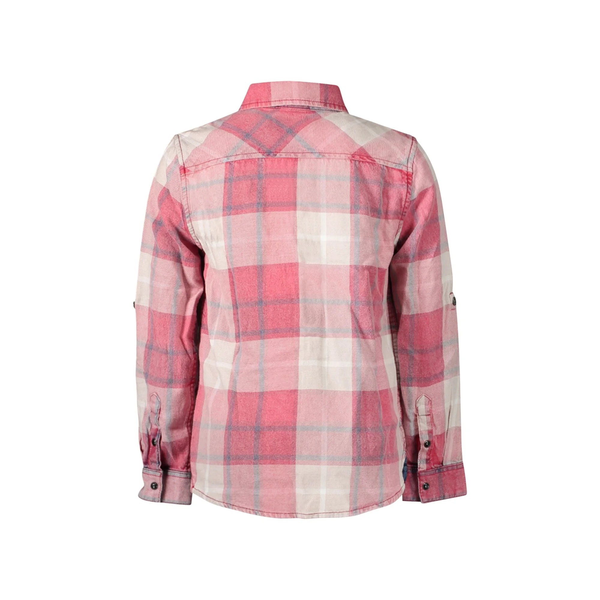 GUESS JEANS CAMICIA MANICHE LUNGHE BAMBINO ROSSO