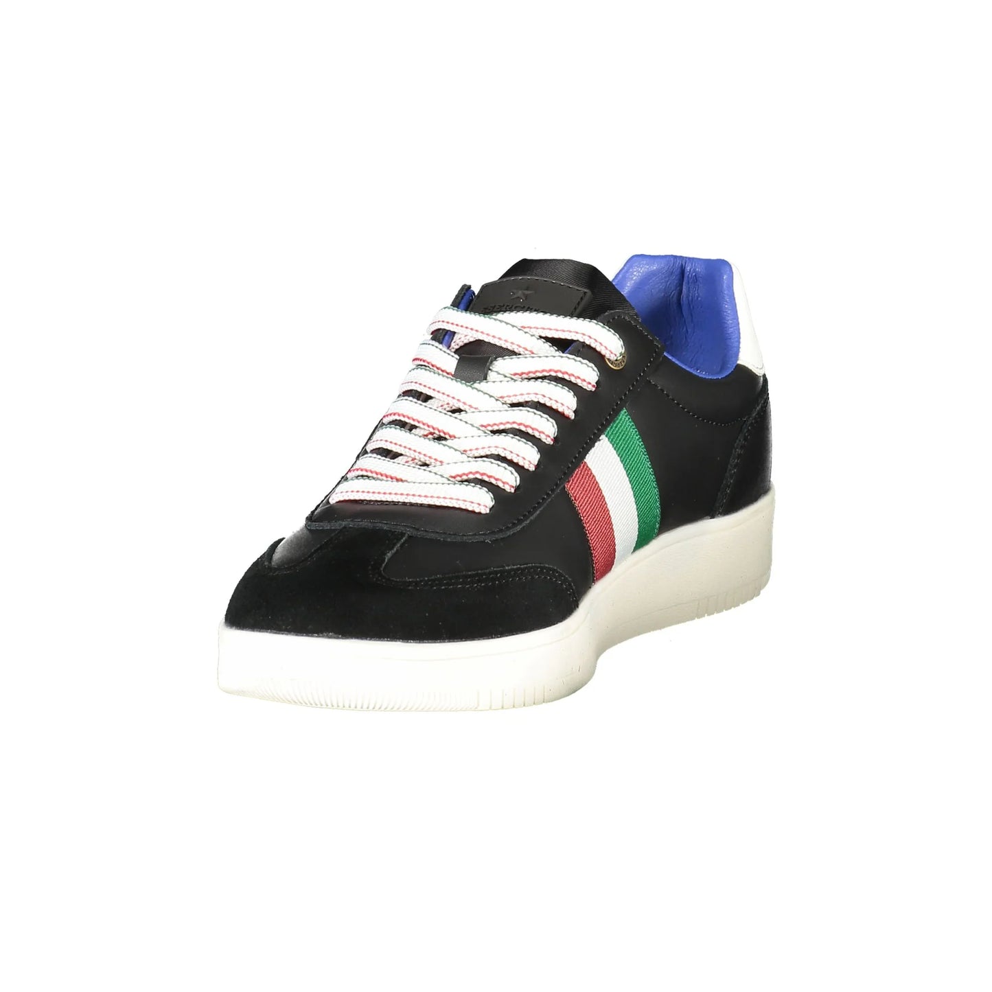 ESERCITO 1659 Scarpe Sportive Uomo Nere con Stampa e Dettagli Sneakers nero - vista 3