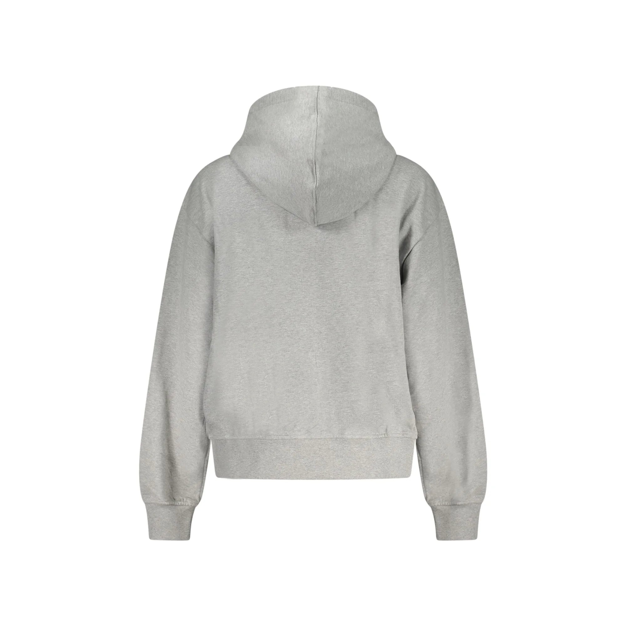 CALVIN KLEIN FELPA CON ZIP DONNA GRIGIO