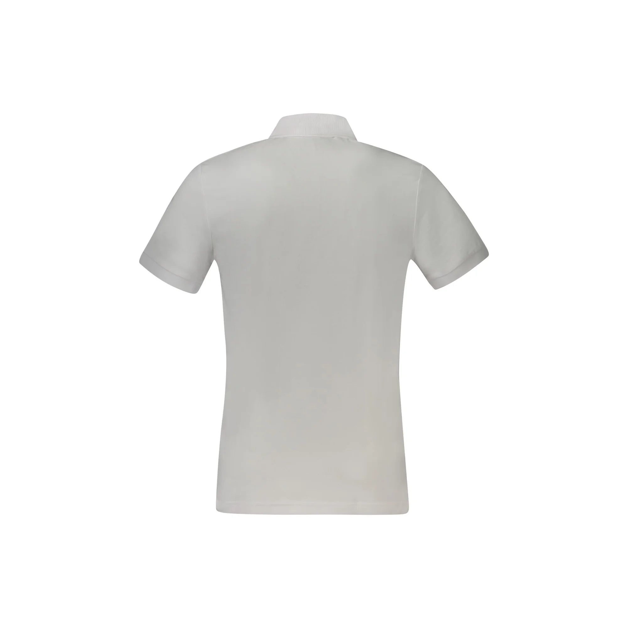 HUGO BOSS POLO MANICHE CORTE UOMO BIANCO