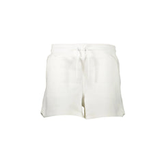 K-Way Short Donna Bianco Logo