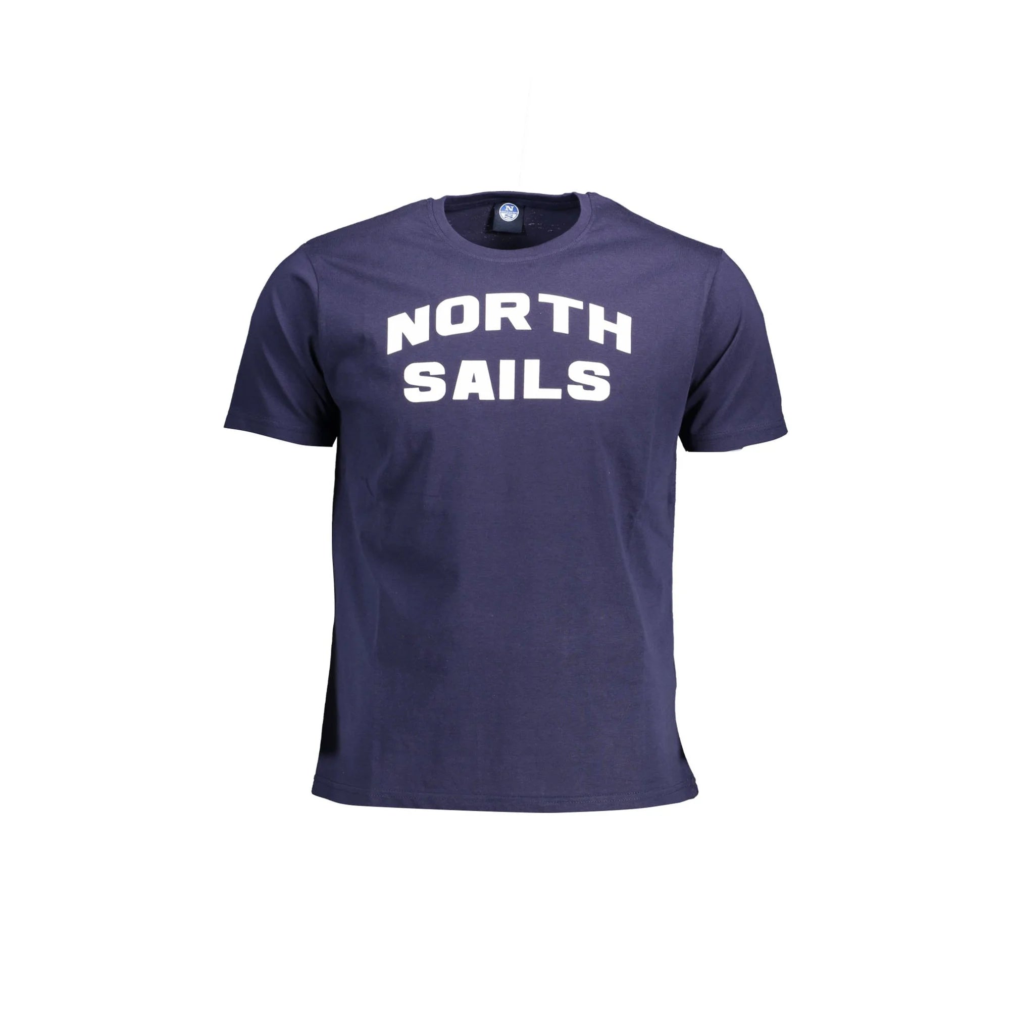 NORTH SAILS T-Shirt Uomo Manica Corta Blu - Colletto Alla Coreana, Lavaggio A Mano - 3