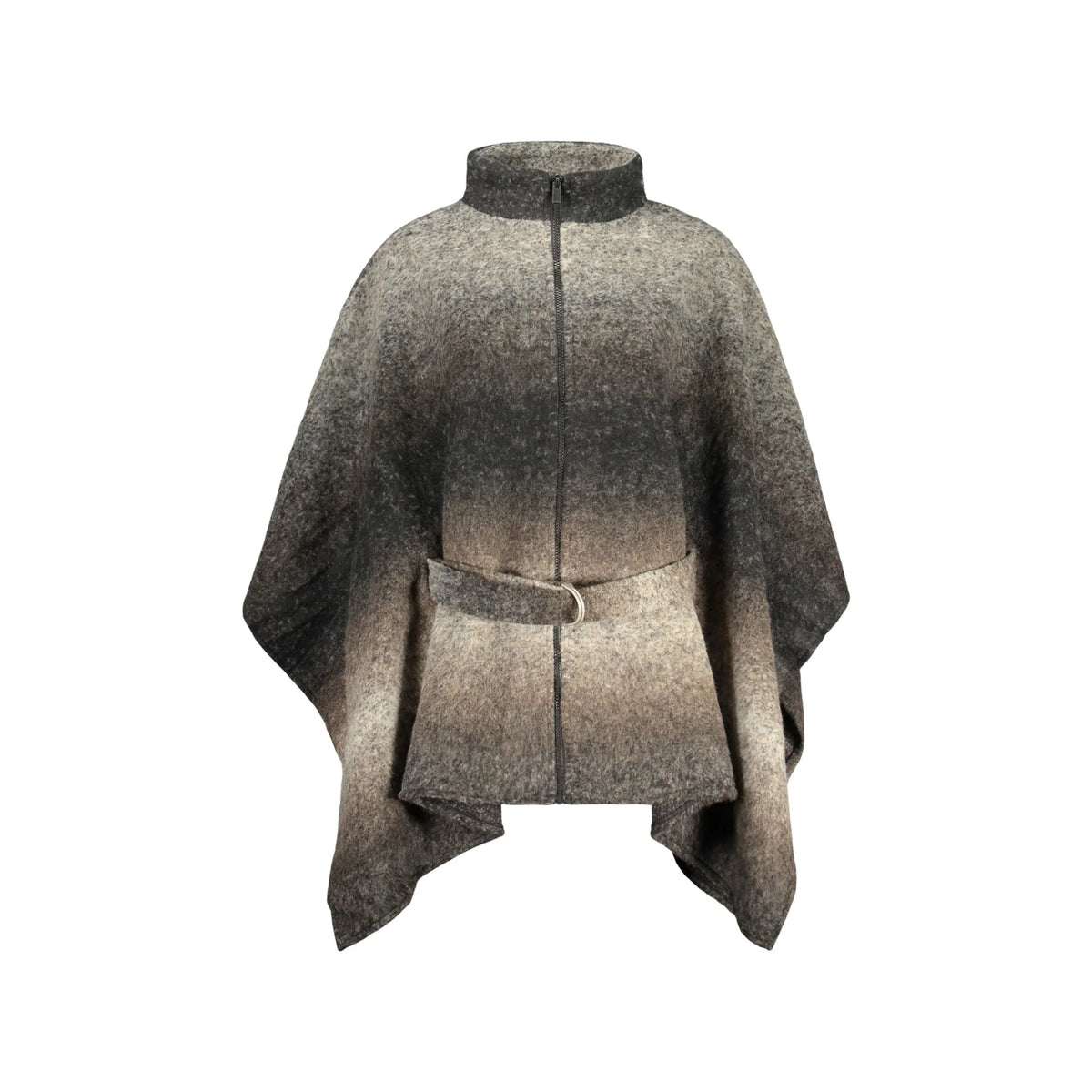 DESIGUAL PONCHO DONNA MARRONE