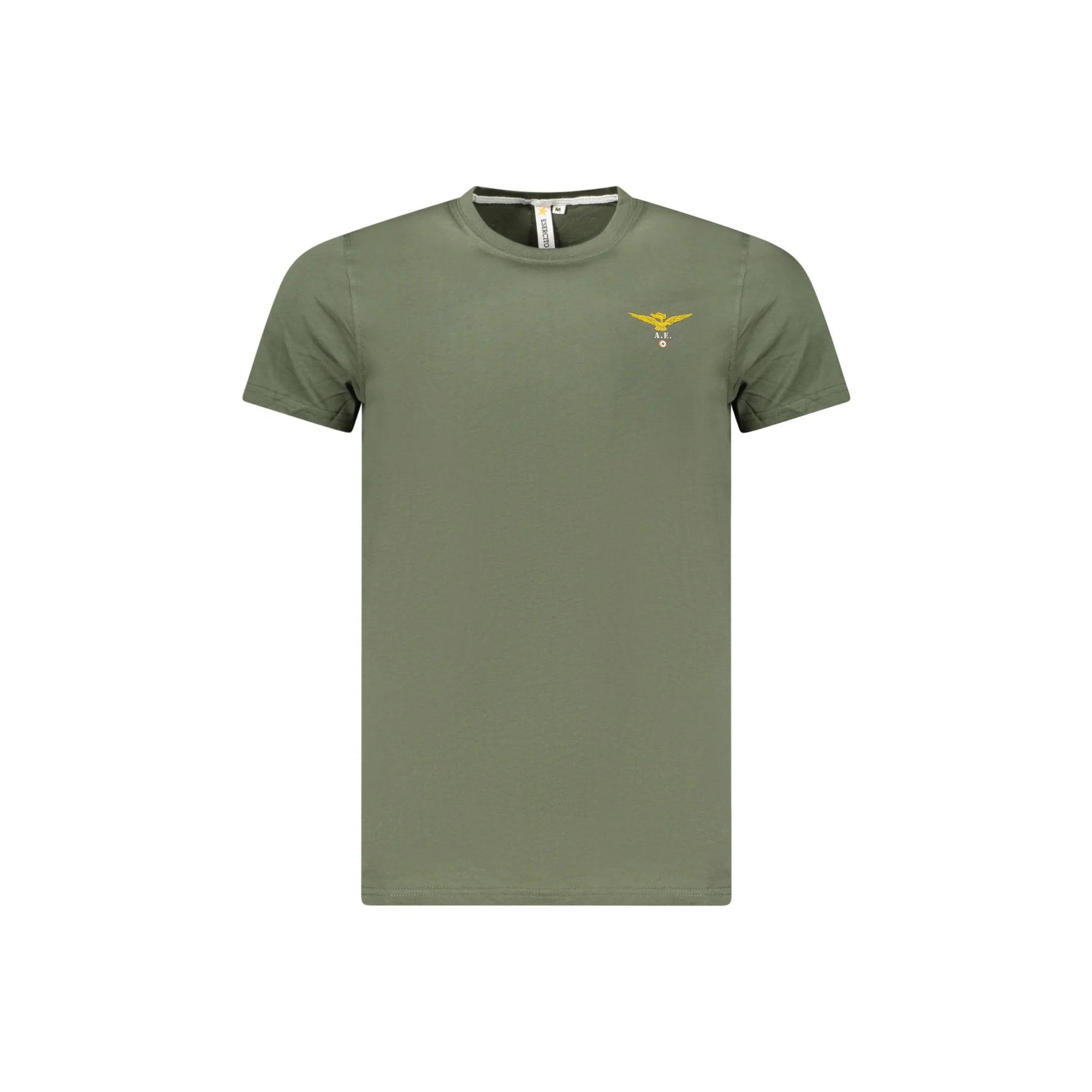 ACCADEMIA MILITARE T-SHIRT MANICHE CORTE UOMO VERDE