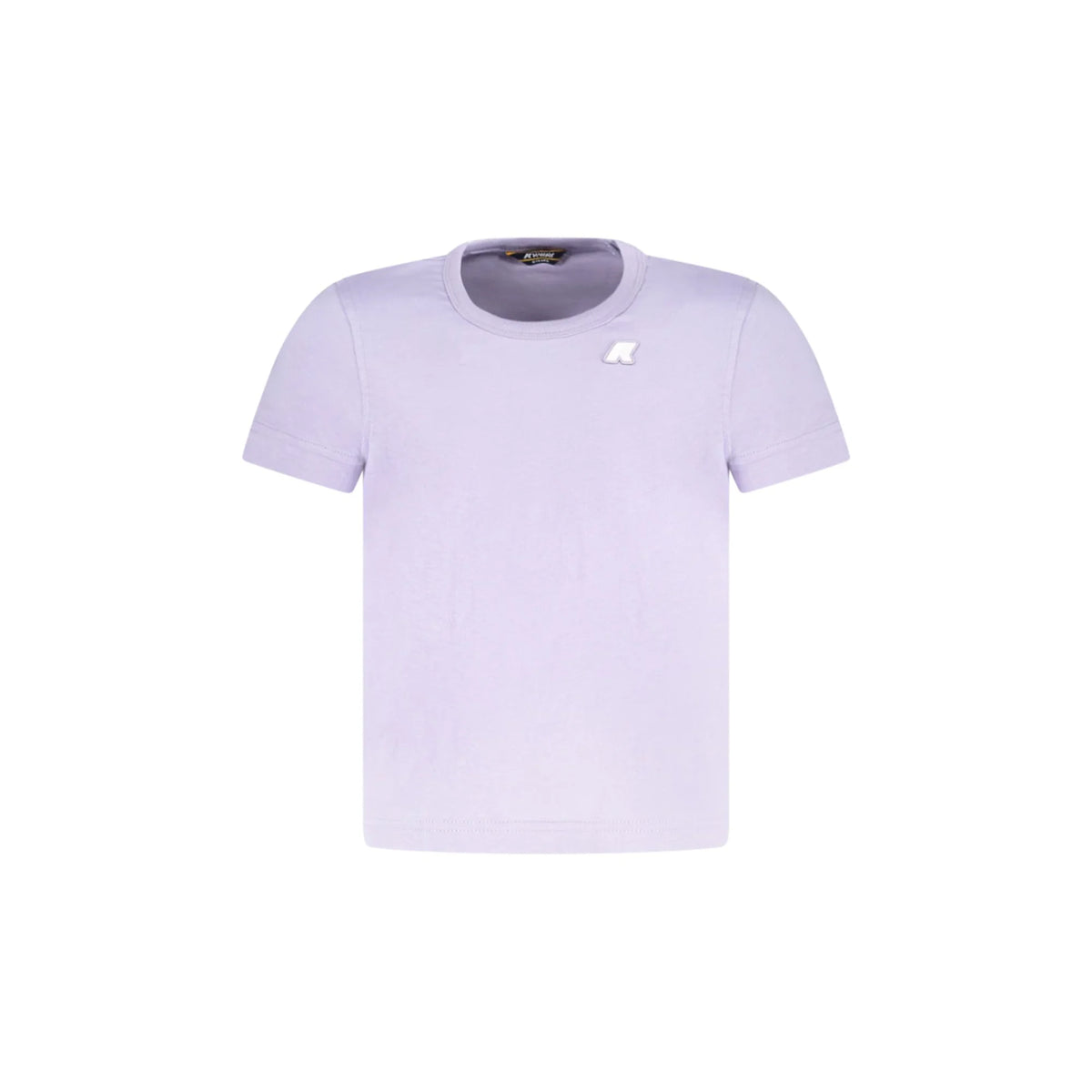 K-WAY T-SHIRT MANICHE CORTE BAMBINA VIOLA