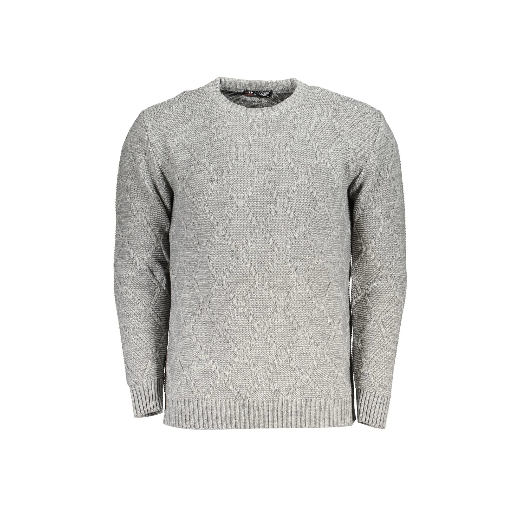 U.S. GRAND POLO MAGLIONE UOMO GRIGIO