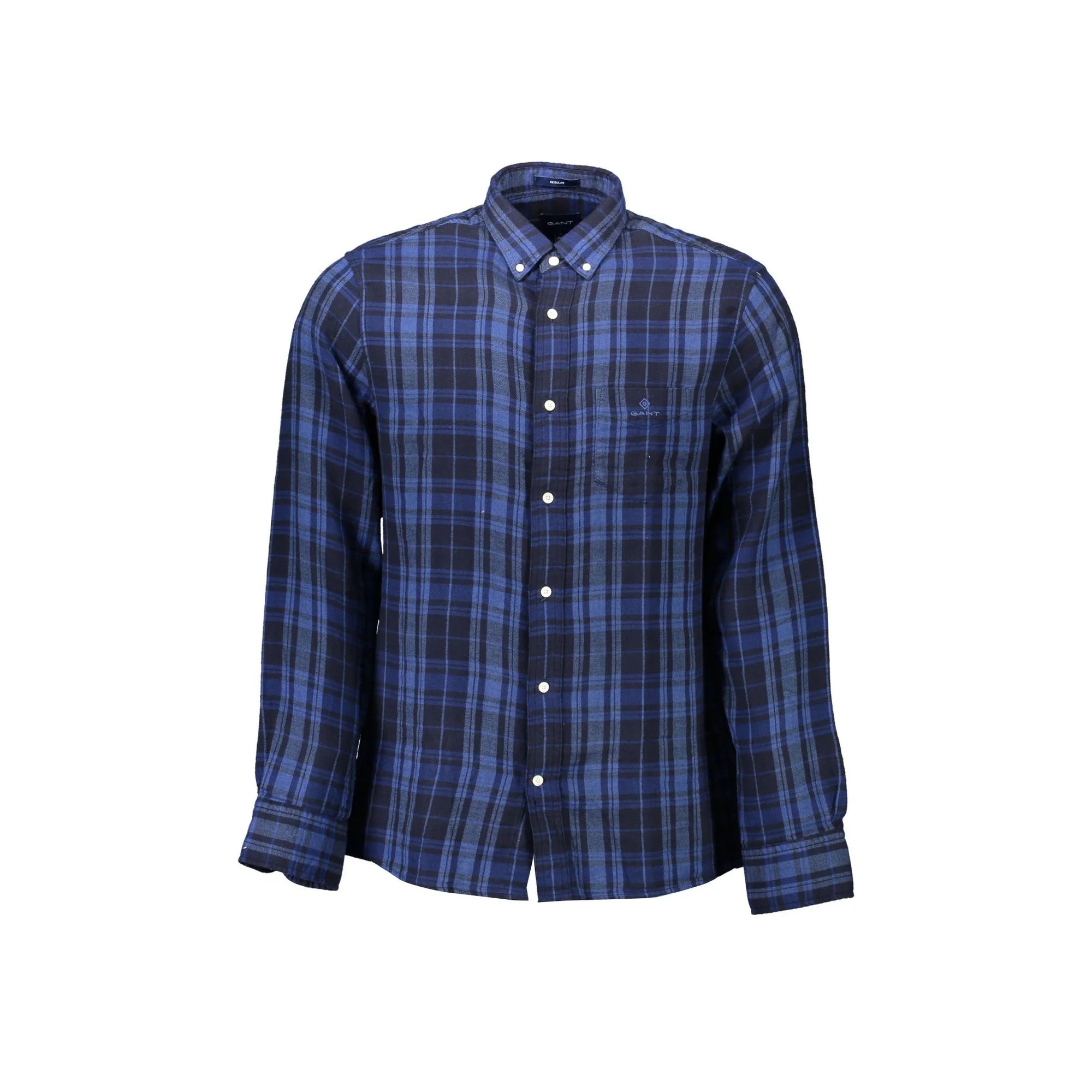 GANT CAMICIA MANICHE LUNGHE UOMO BLU