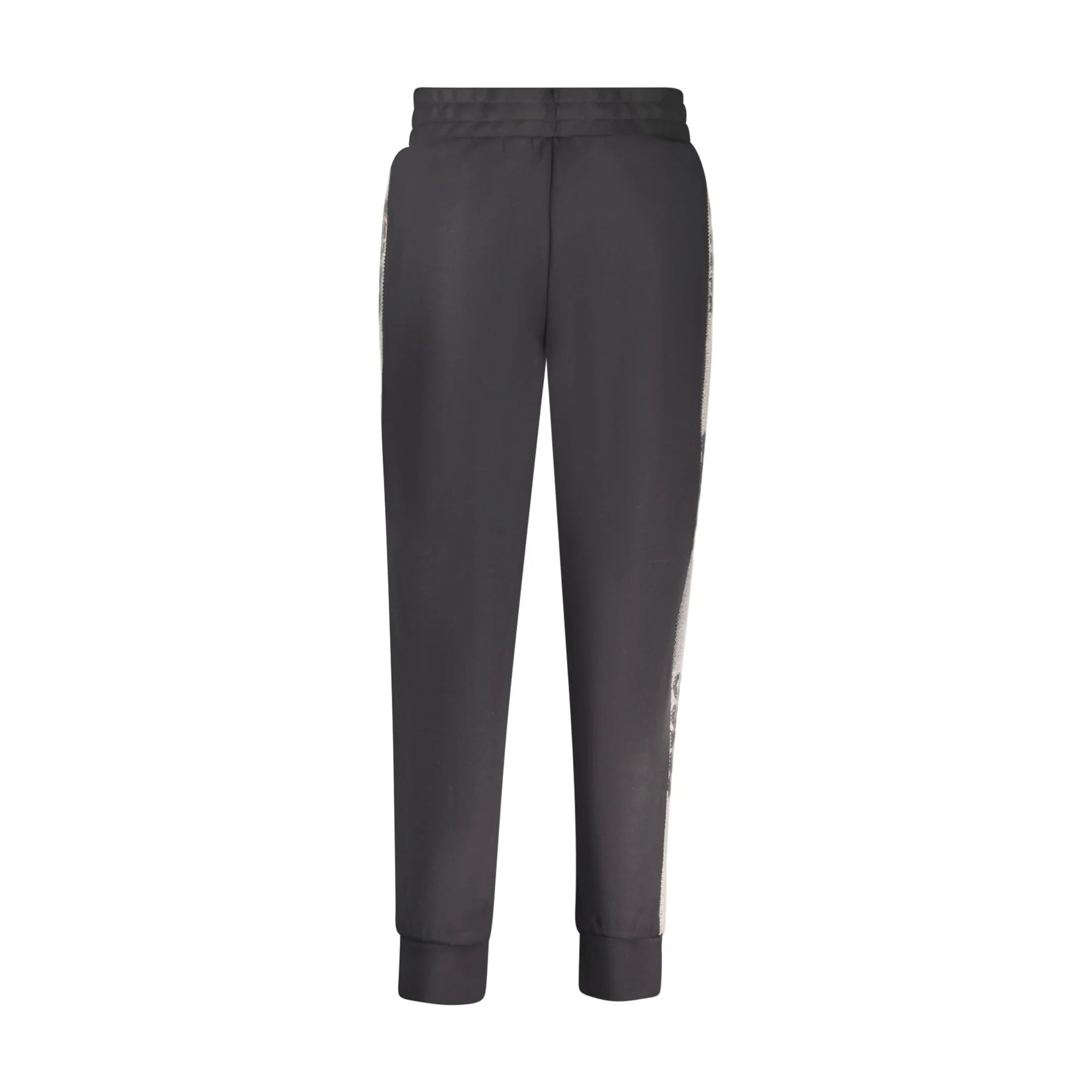 Guess Jeans Pantaloni Donna Nero Dettagli a Contrasto - vista 2
