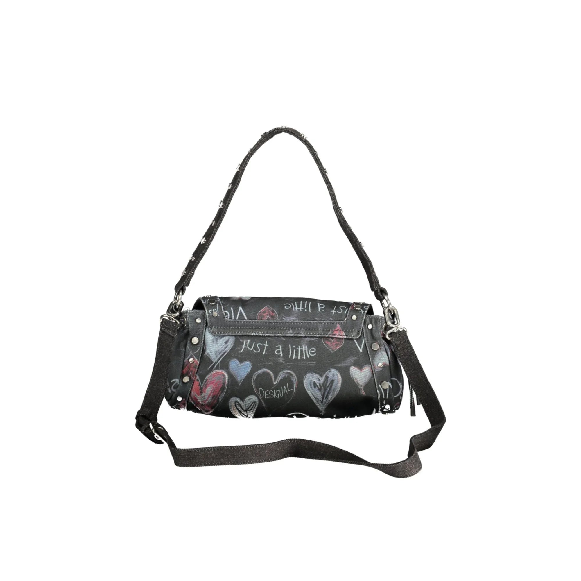 DESIGUAL BORSA DONNA NERO