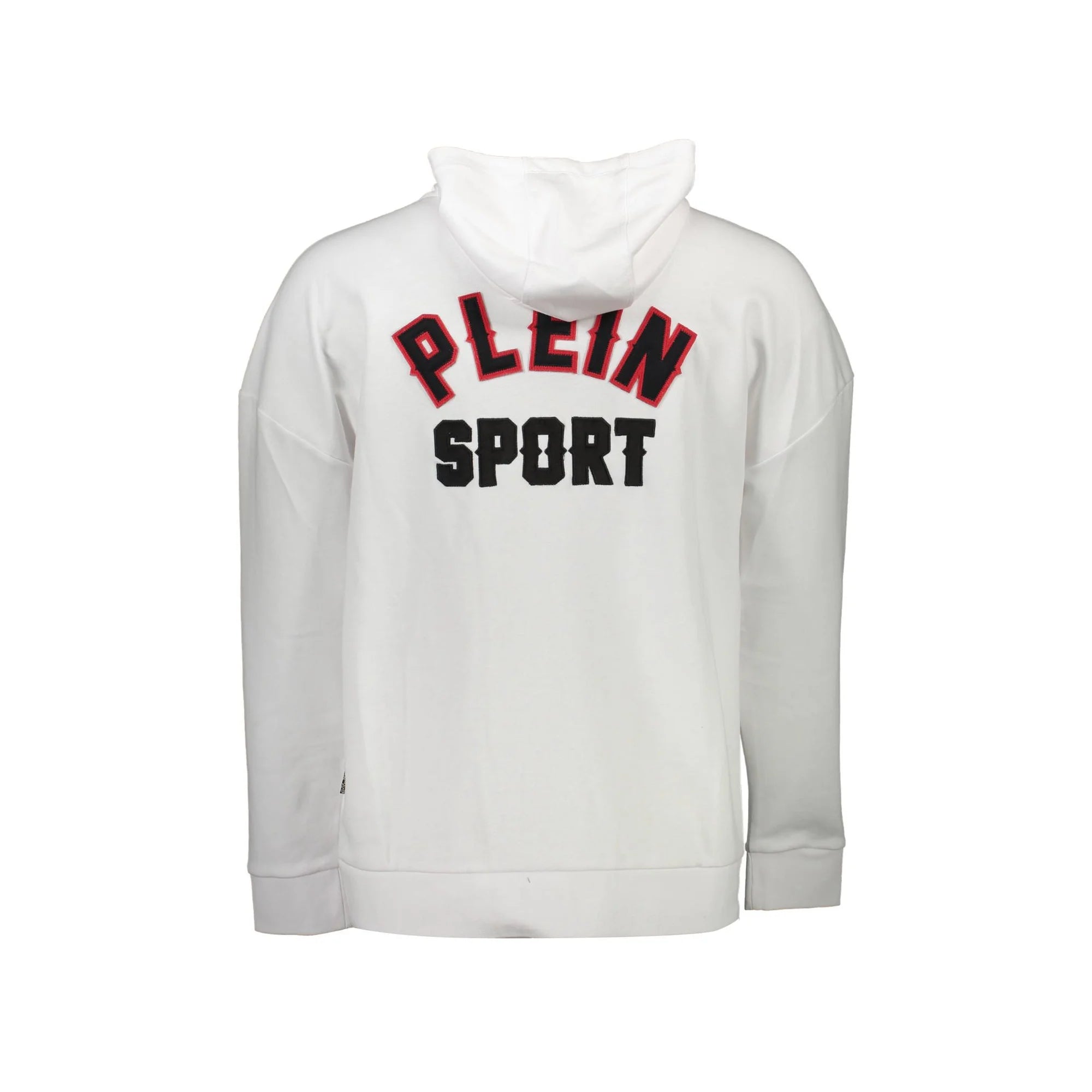 PLEIN SPORT FELPA CON ZIP UOMO BIANCO