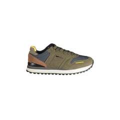 Gas Sneakers Uomo Verdi Stampa Logo