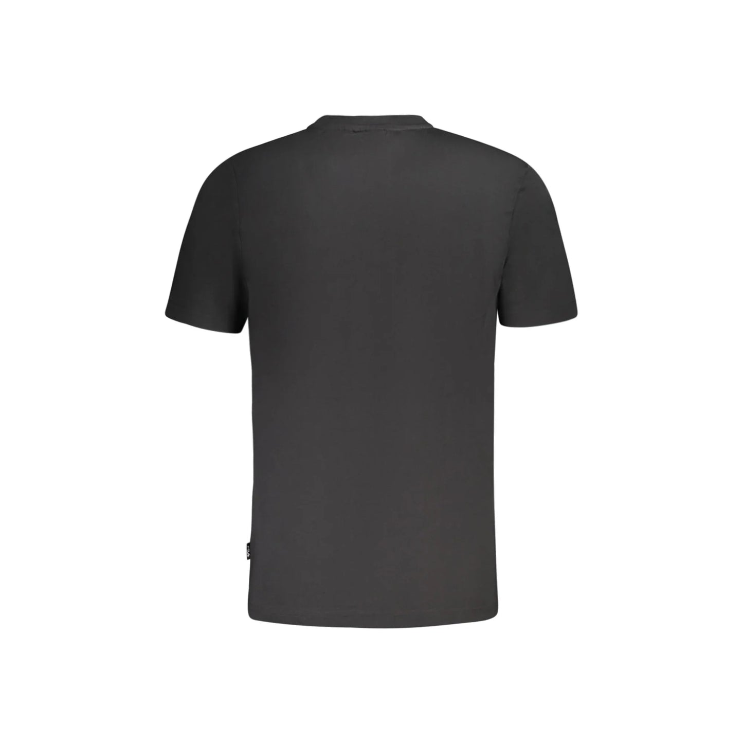 Fila T-Shirt Maniche Corte Uomo Nera Stampa Logo nero - vista 2
